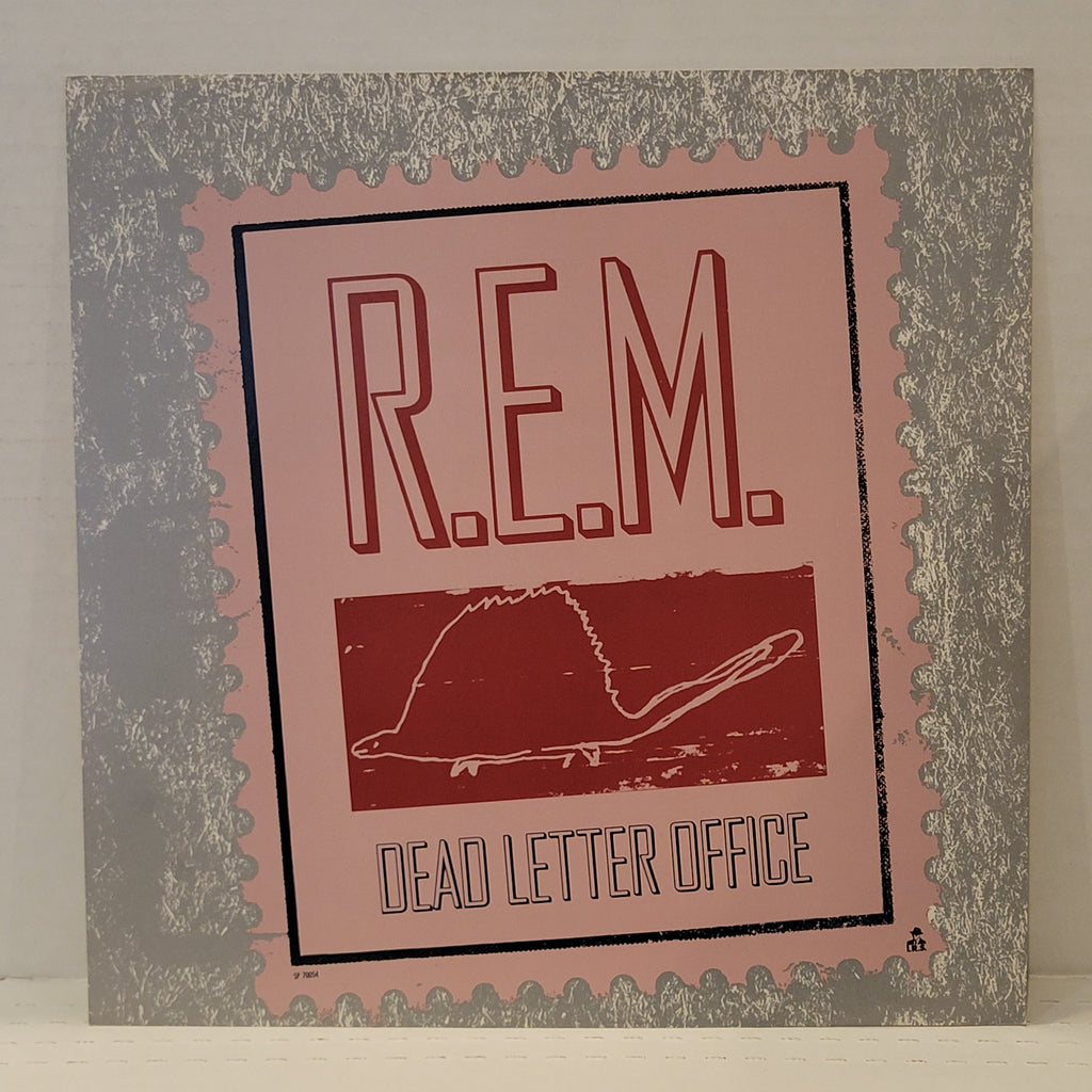 R.E.M. - Dead Letter Office - signed promo poster by 4 band members
