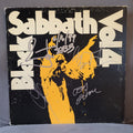 Black Sabbath - Volume 4 Green Label - signed lp by all 4 members