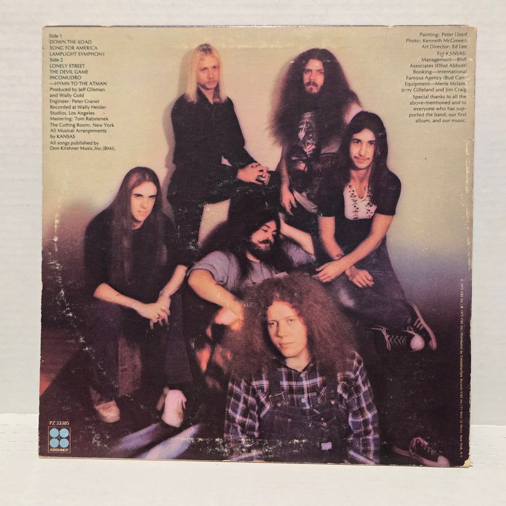 Kansas -  Song For America - signed lp by 6 band members