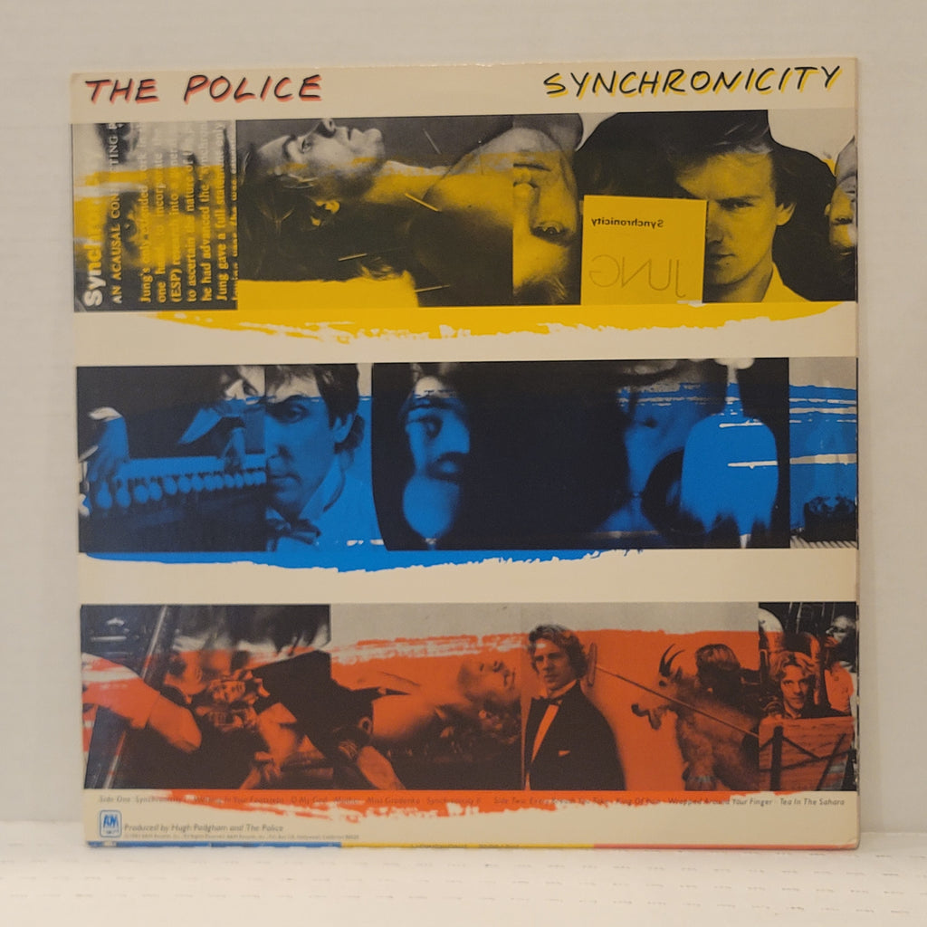 The Police -  Synchronicity RL masterdisk - signed lp by 3 band members