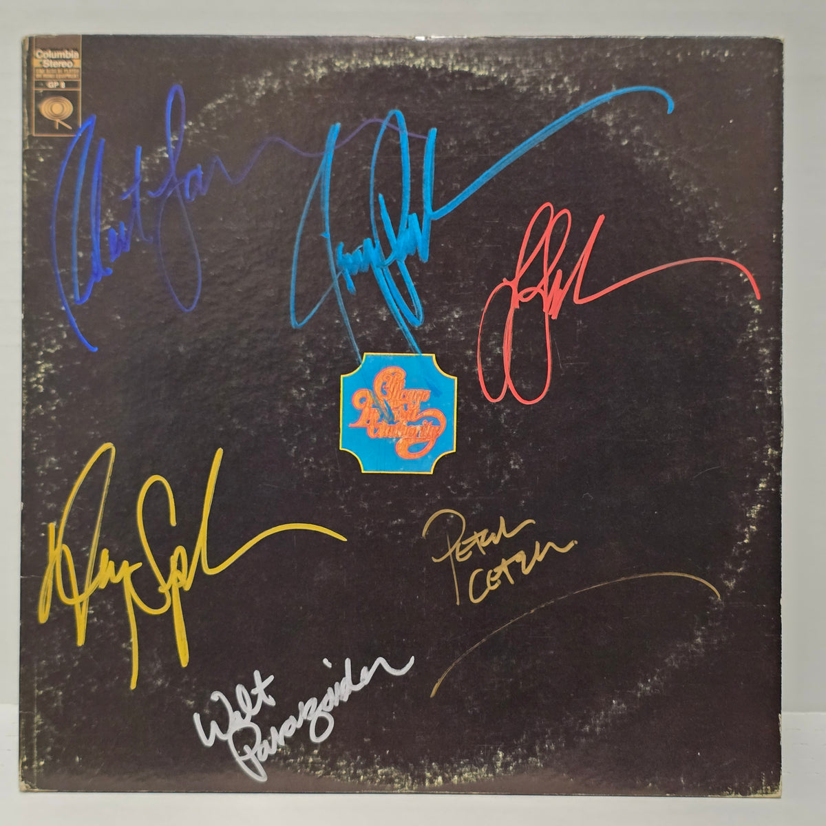 Chicago - Transit Authority - signed lp by 6 band members