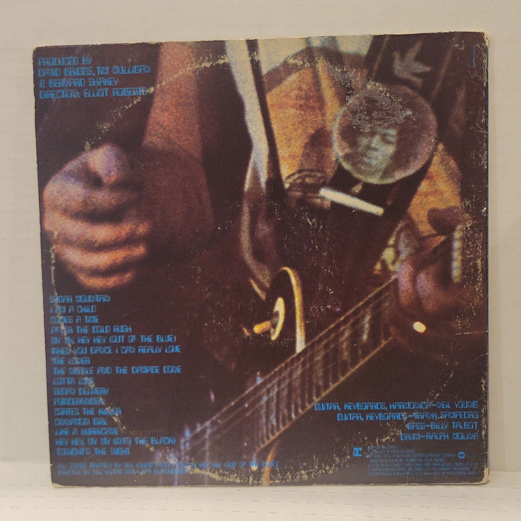 Neil Young - Live Rust - signed lp