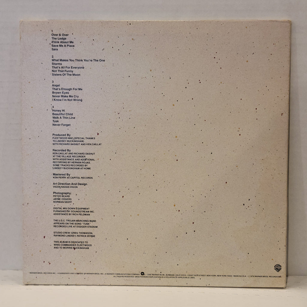 Fleetwood Mac - Tusk - signed lp by 5 band members
