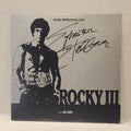 Sylvester Stallone - Rocky 3 Soundtrack  - signed lp