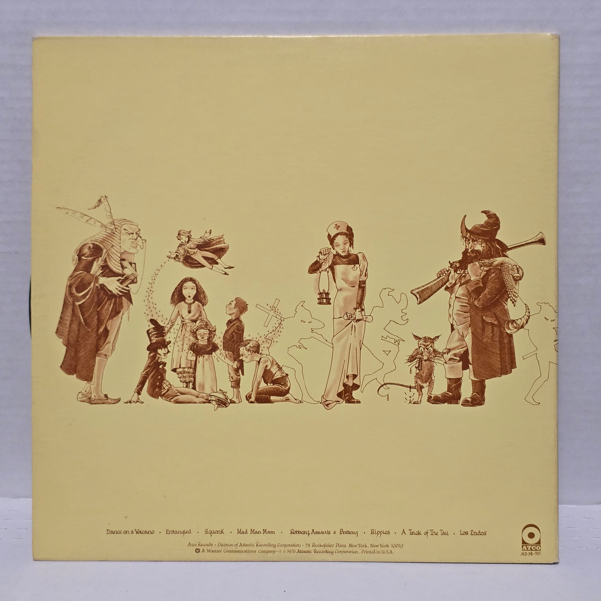 Genesis - A Trick Of The Tail - signed lp by 4 band members