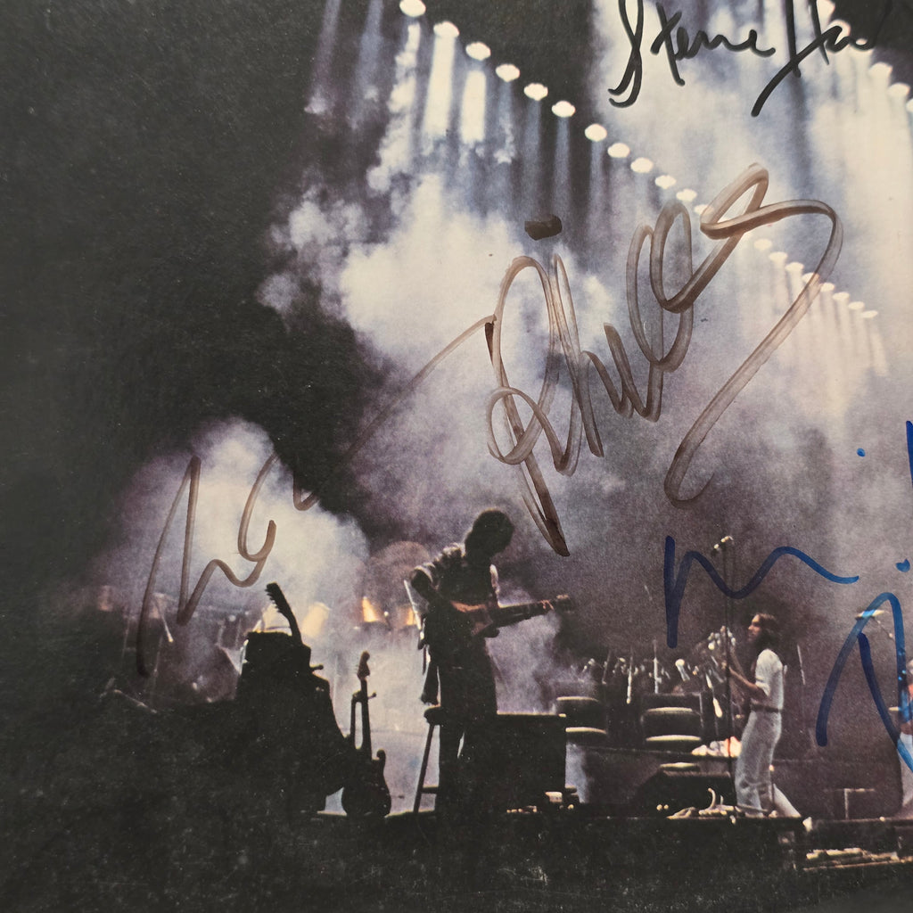 Genesis -  Seconds Out - signed lp by 4 band members