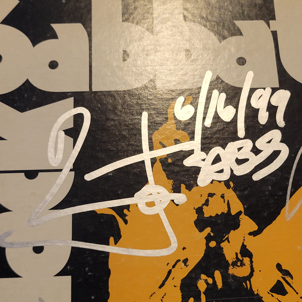 Black Sabbath - Volume 4 Green Label - signed lp by all 4 members