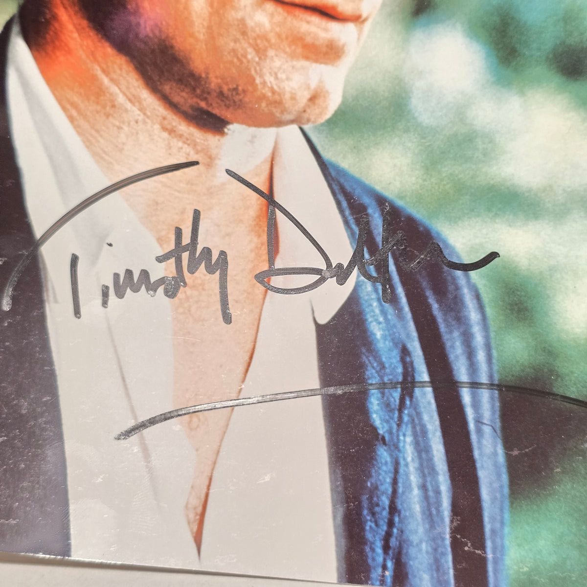 Timothy Dalton - James Bond 1989 - signed  8x10 photo