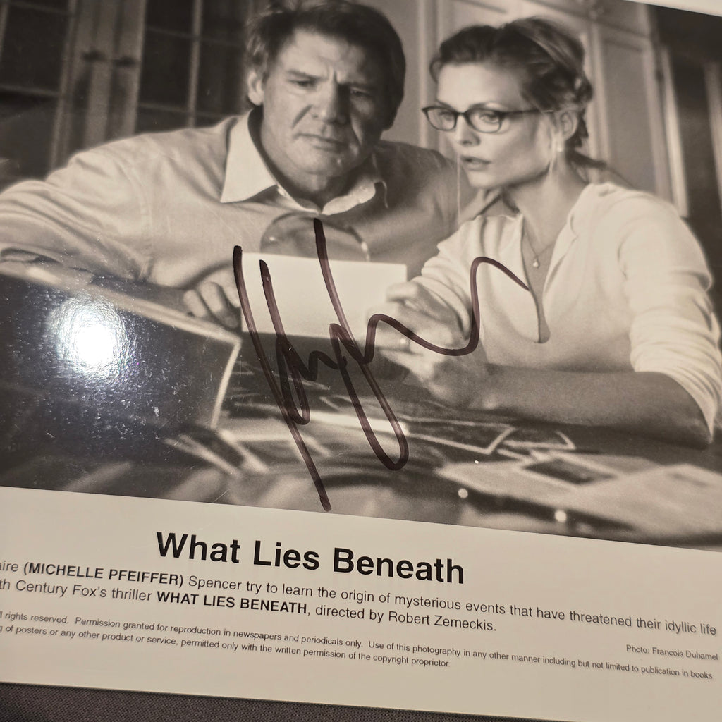 Harrison Ford signed press photo Random Hearts 1999, Original, Vintage, Great Gifts, 60s 80s 90s