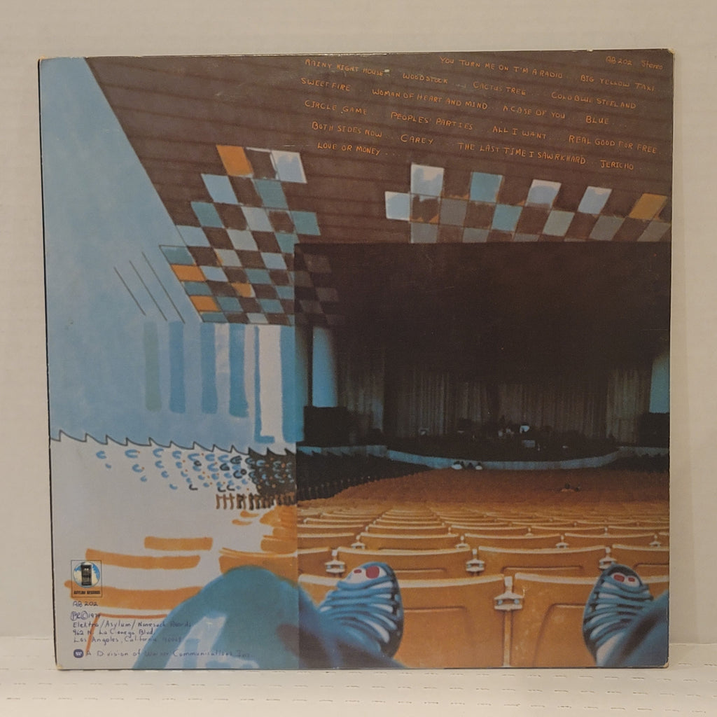 Joni Mitchell - Miles Of Aisles - signed lp