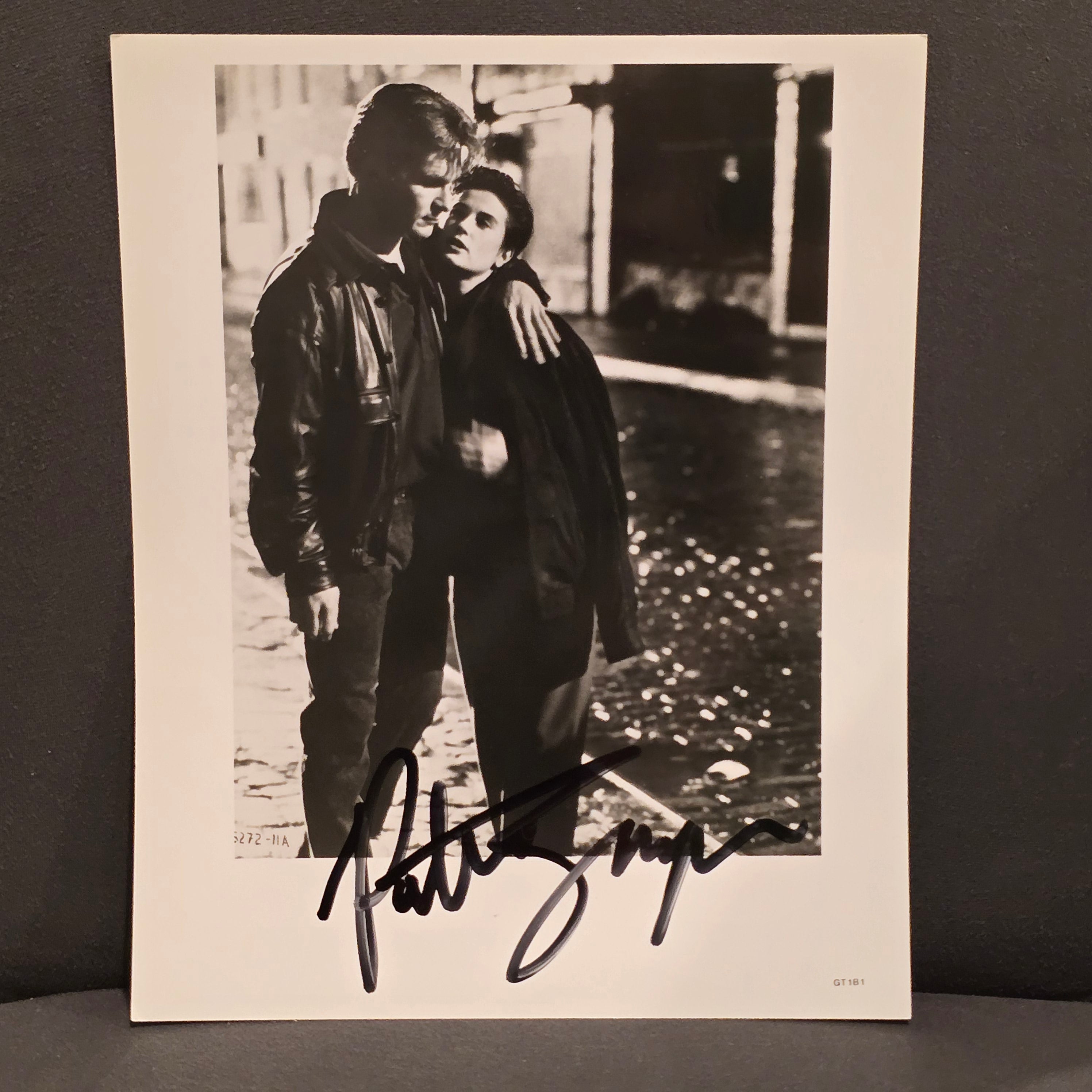 Patrick Swayze signed press photo  Ghost 1990,  Original, Vintage, Great Gifts, 60s 80s 90s