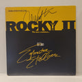 Sylvester Stallone  and Carl Weathers - Rocky 2 Soundtrack -  signed lp