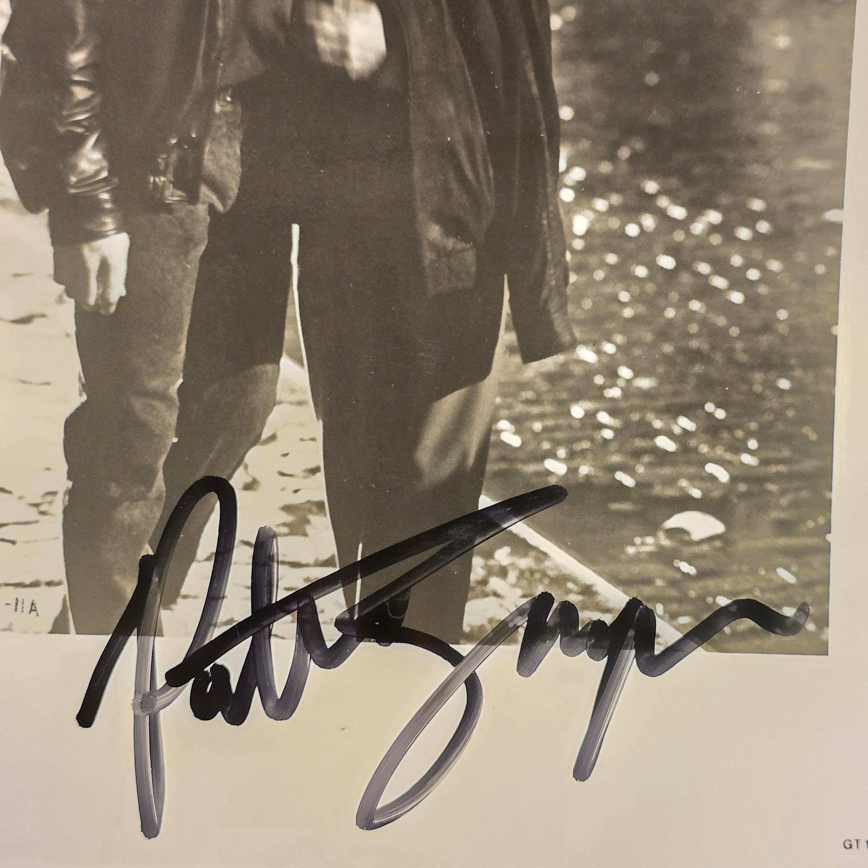 Patrick Swayze signed press photo  Ghost 1990,  Original, Vintage, Great Gifts, 60s 80s 90s