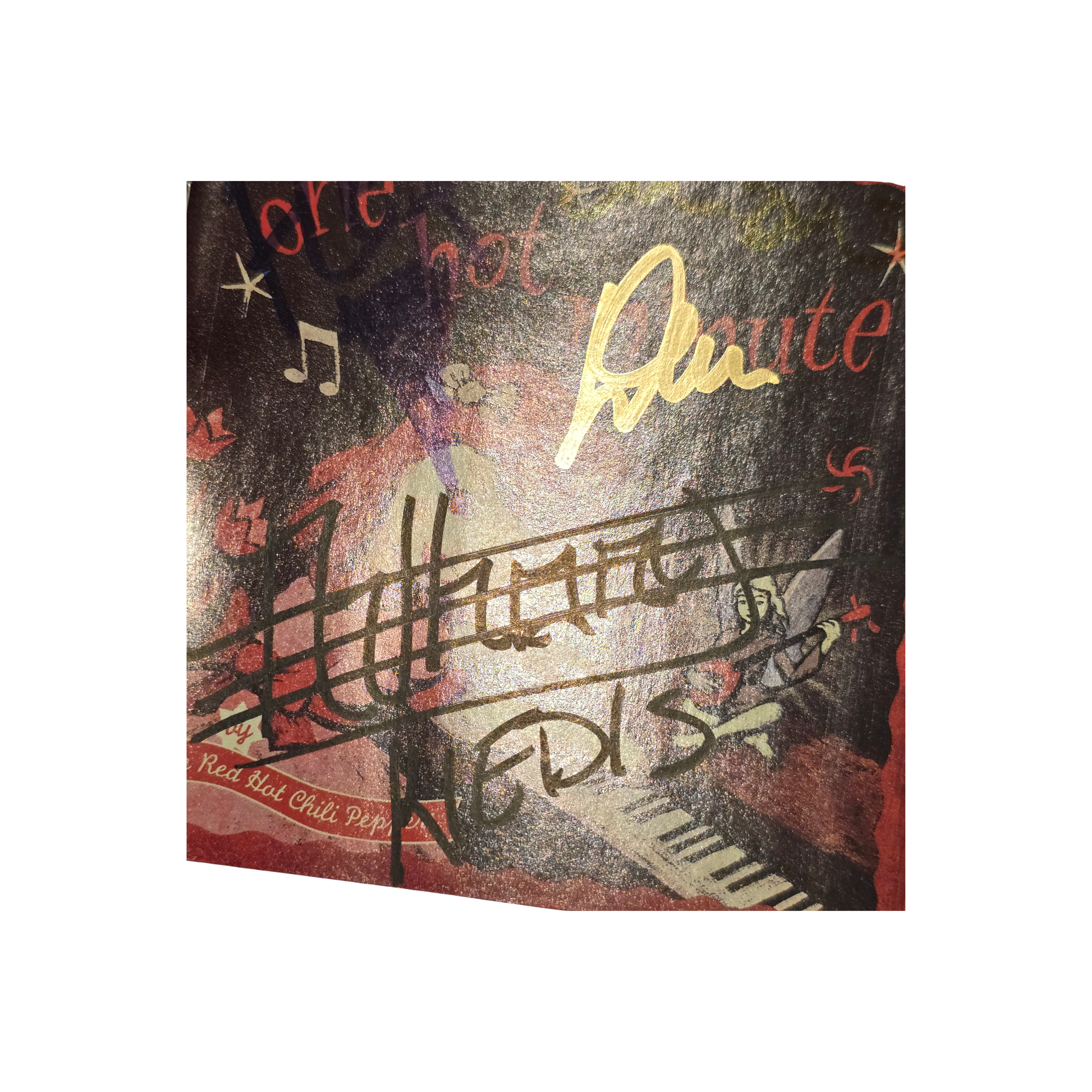Red Hot Chili Peppers- One Hot Minutes - signed cd by 4  band members