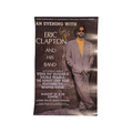 Eric Clapton - 1990 - signed event poster